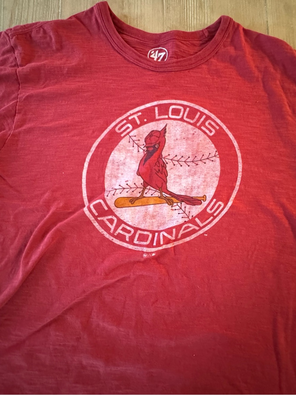 47 St. Louis Cardinals Vintage Red Graphic Tee